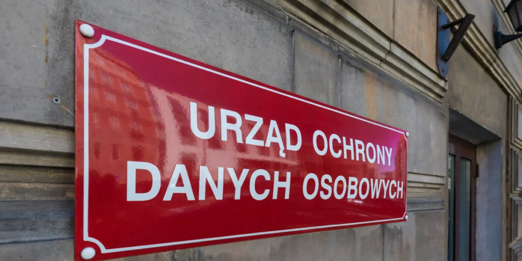 Start Urzędu Ochrony Danych Osobowych Urząd tabliczka